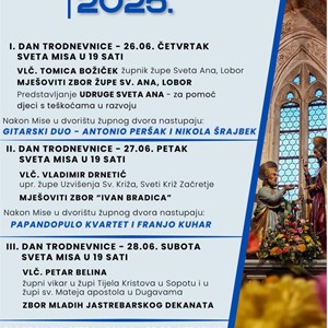 Proslava župne svetkovine u Župi sv. Petra apostola u Petrovini